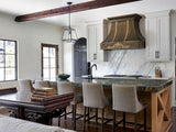 Elite Florida Timeless Custom Brass Range Hood with Pattern EL3-B08