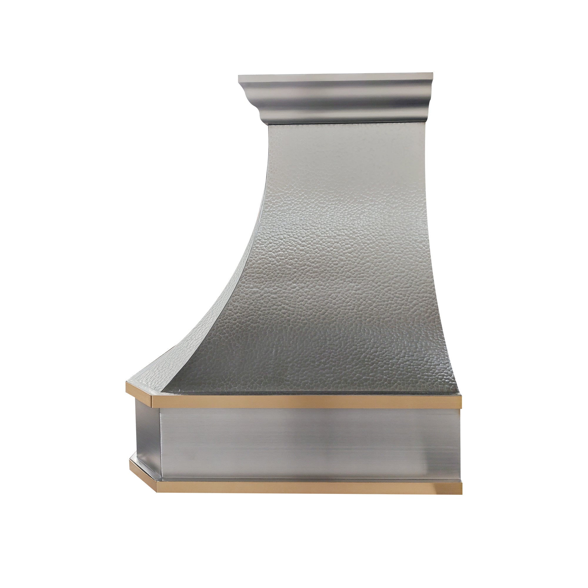 Elite Houston Handmade Custom Hammered Stainless Steel Range Hoods EL3-S11