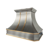 Elite Houston Handmade Custom Hammered Stainless Steel Range Hoods EL3-S11