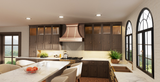 Elite San Francisco Sleek Custom Kitchen Copper Vent Hood EL7-C13
