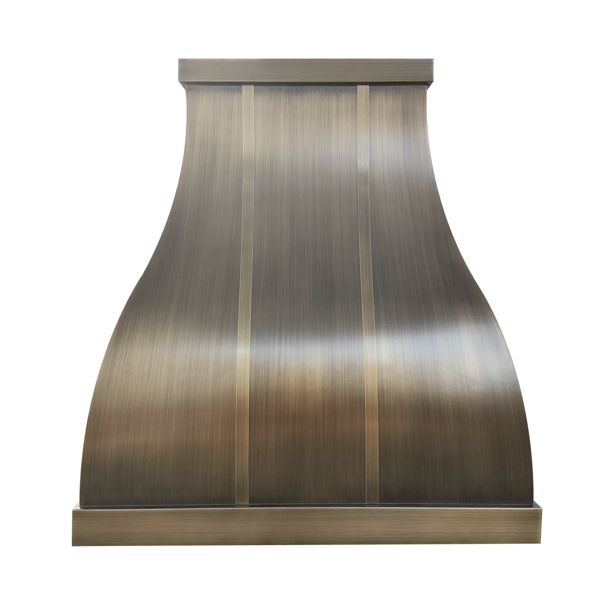 Elite Texas Custom Timeless Antique Brass Kitchen Exhaust Hood EL1-B04