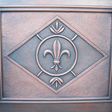 Eliterangehood box copper range hood with apron & rivets