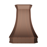 custom copper kitchen oven hoods