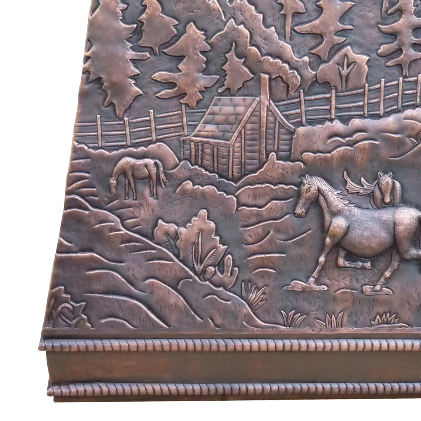 Eliterangehood tapered copper kitchen range hood