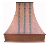 ELITE Chicago Custom Copper Fireplace Hoods for Marie