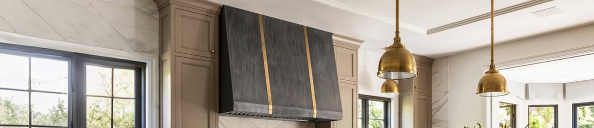 Custom Zinc Range Hoods