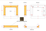 Custom Brass Fireplace Mantel for Shannon