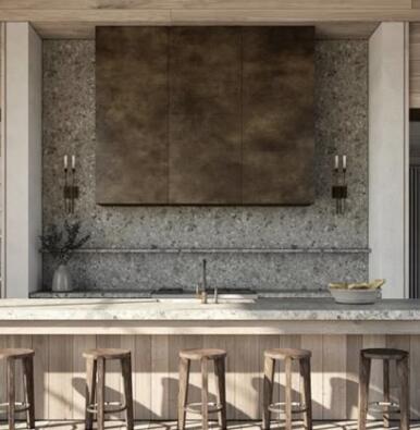 ELITE Retro Non-direction Antique Brass Kitchen Exhaust Hood for Karin