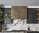 ELITE Retro Non-direction Antique Brass Kitchen Exhaust Hood for Alexandra