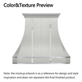 ELITE Custom Stainless Steel Stove Vent Hoods for Ivonne