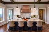 ELITE Contemporary Handmade Copper Kitchen Exhaust Hood EL20-C01
