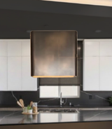 ELITE Retro Non-direction Antique Brass Kitchen Exhaust Hood for Mia