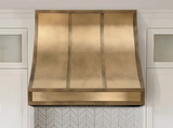 Elite California Elegant Custom Copper Kitchen Range Hoods for Claire