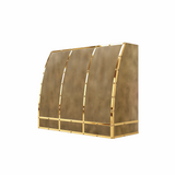 ELITE Texas Custom Industrial Brass Range Hoods for Stove for Kimberly
